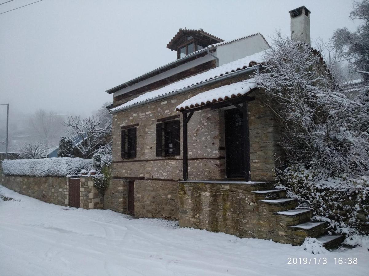 Traditional Greek Cottage Palaiokastron  Kültér fotó